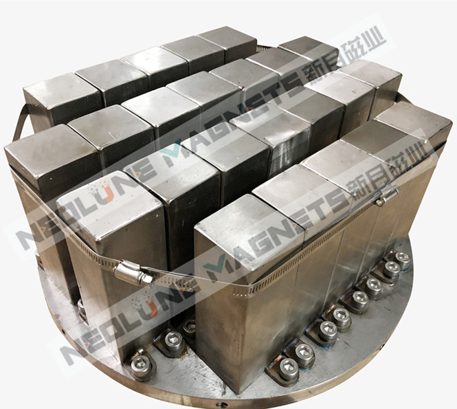 Agnetic rotary assembly